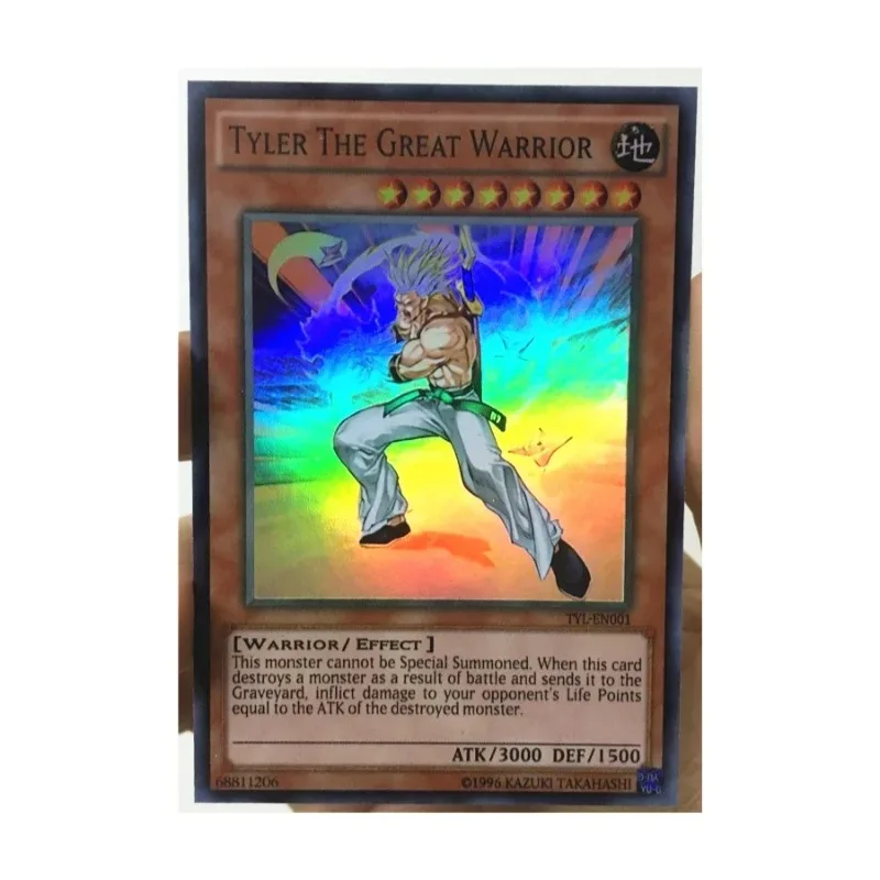 Yu Gi Oh Yler Великий воин DIY игрушки хобби коллекционные предметы коллекция игр аниме