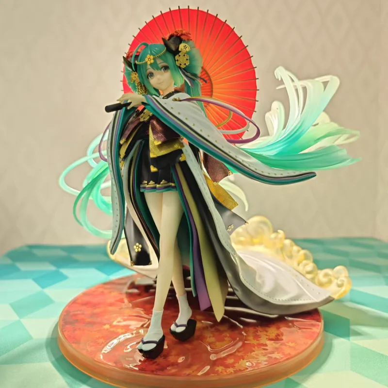 

2023 23cm Hatsune Miku Happy Birthday Miku Vocaloidanime Pvc Action Figure Collection Decoration Model Kids Birthday Gifts Toy