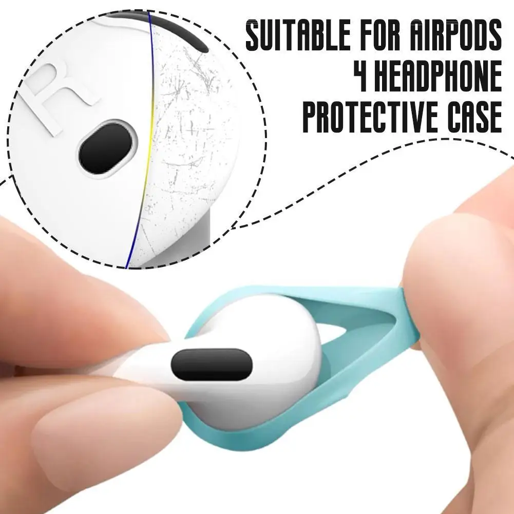 Противоскользящие насадки для AirPods 4