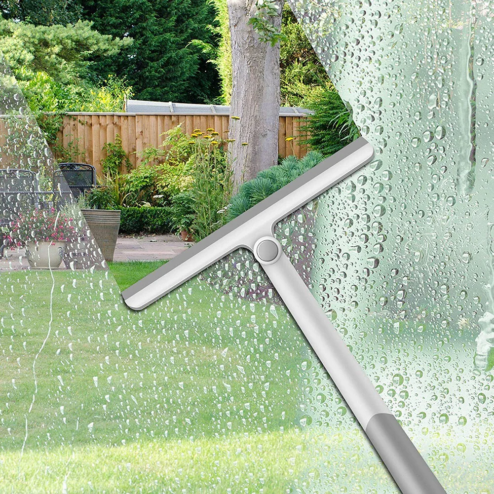 

Window Glass Wiper Silicone Blade Mirror Cleaner Holder Car Glass Shower Squeegee Bathroom Scraper Household Cleaning Tools