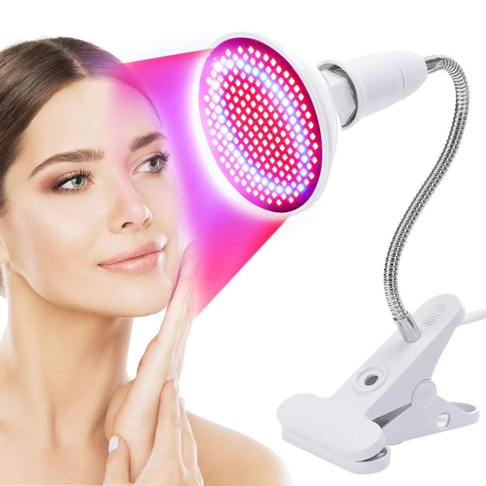 

LED Photon Beauty Light Red Blue Light Therapy Device Professional Facial Acne Removal Whitening Rejuvenation Skin Care Tool