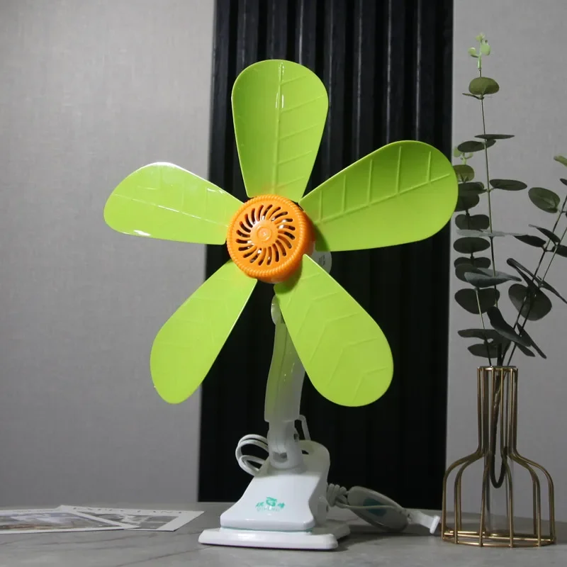 Мини-электрический вентилятор с зажимом для студенческого общежития настольный