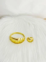 dubai jewelry set bracelet ring womens jewelry party wedding anniversary fashion gold plating luxury elegance