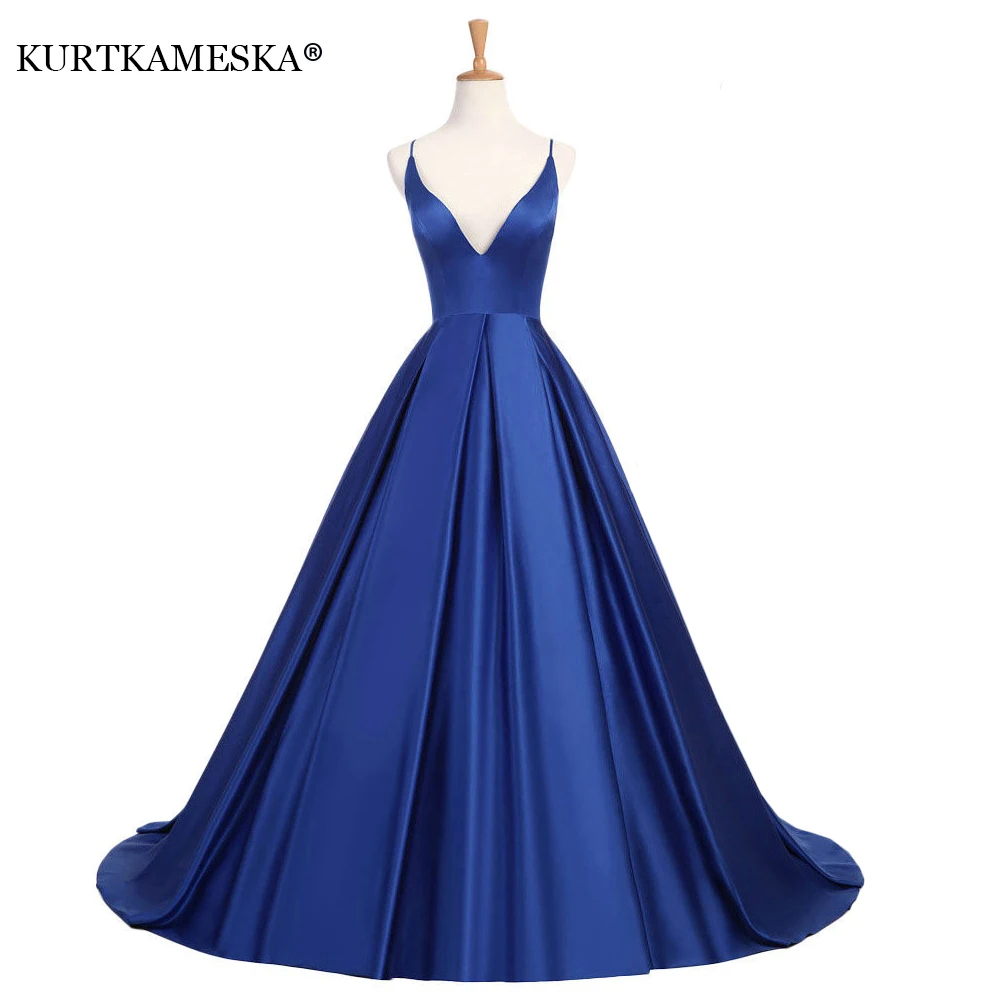 

Sexy Deep V Neck Backless Satin Elegant Long Prom Evening Guest Dresses For Women 2023 Summer Wedding Bride Party Maxi Dress