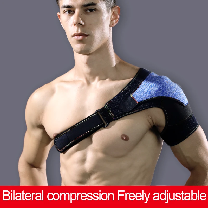 

Shoulder Support Adjustable One-shoulder Pressurized Shoulder Pads Breathable Sweat-wickingcomfortable To Protect Shoulders