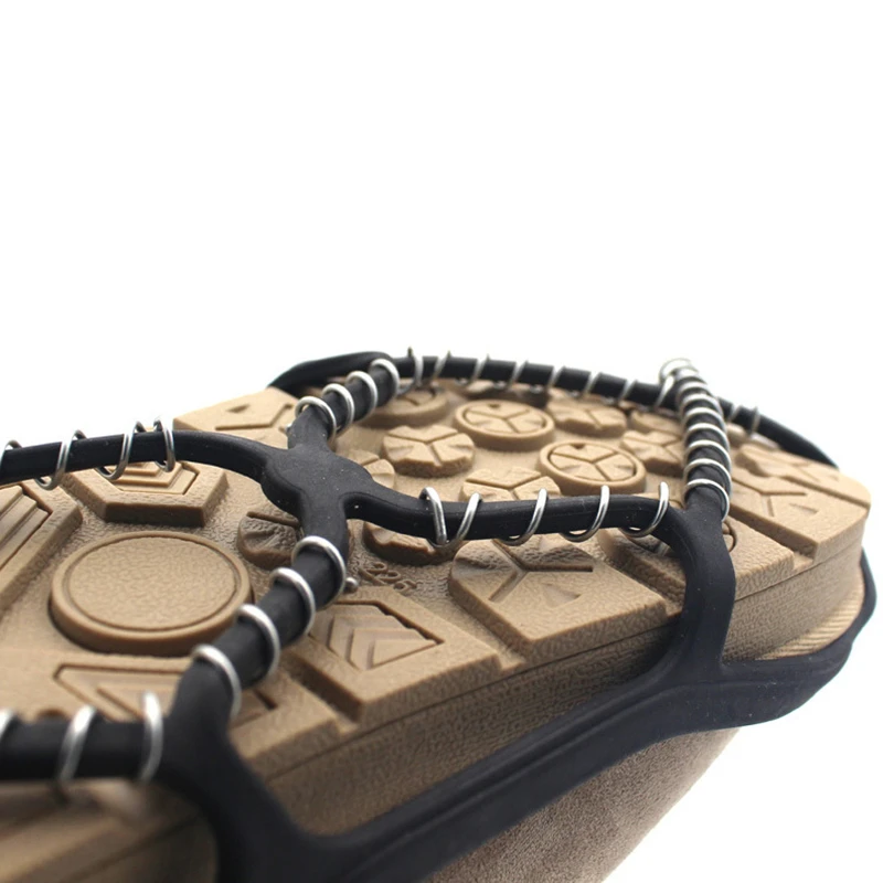 Нескользящие захваты для льда с несколькими зубьями шипы обуви снега скобы