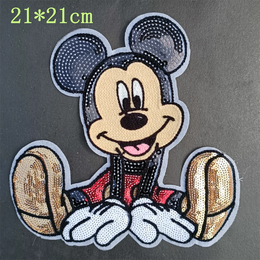 

Cartoon Image Embroidery Patch for Baby Pajamas Large Anime Cloth Patch Hole Adult Children's Clothing Fabric Repair Subsidy