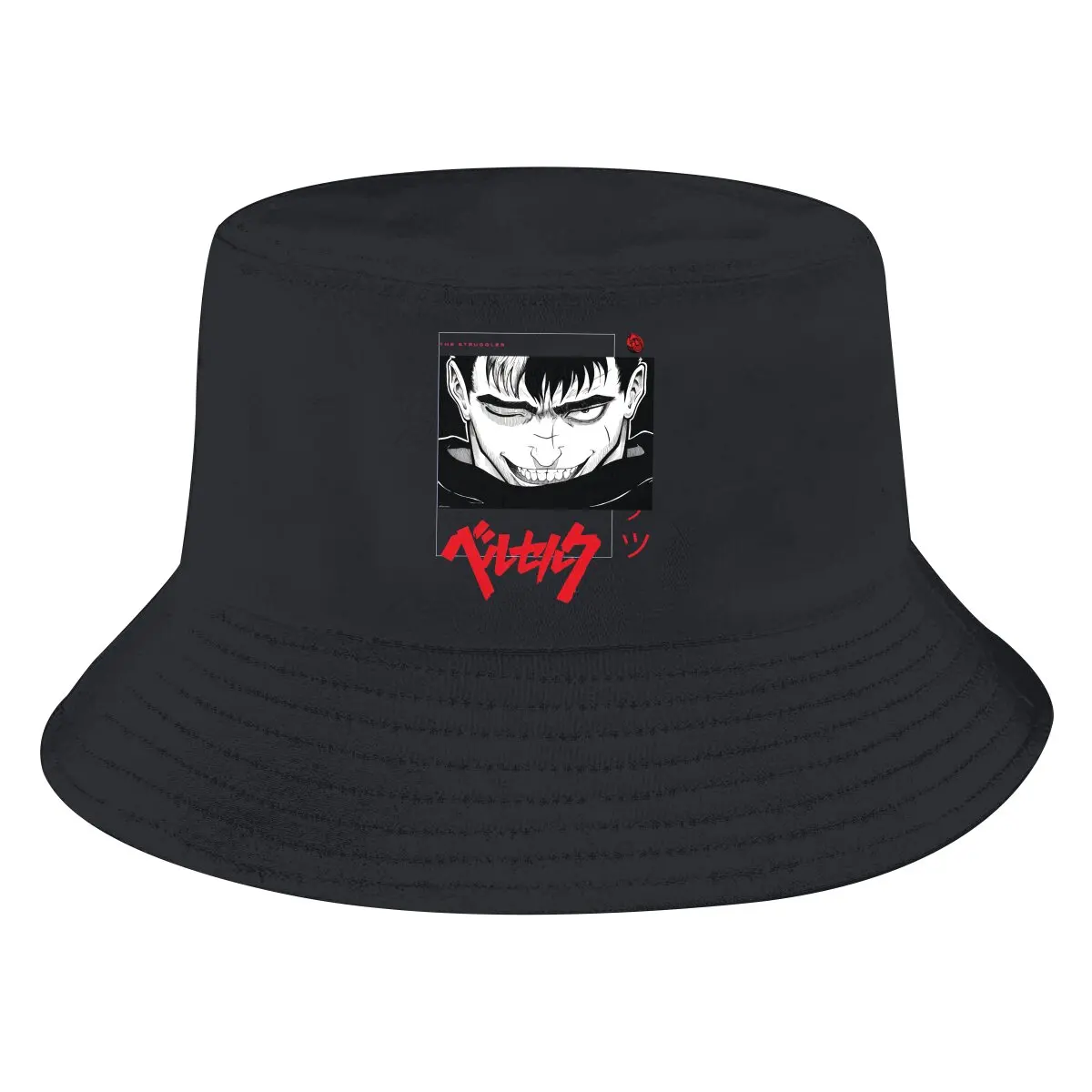 

Berserk Guts Griffith Behelit Manga Bucket Hat Swordman Cool Men's Women's Fisherman Cap Hip Hop Beach Sun Fishing Hats