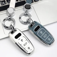 soft tpu car remote key case cover for audi a1 a3 8p a4 a5 a6 c7 a7 s3 s7 s8 r8 q2 q3 q5 q7 q8 sq5 tt rs3 rs6 auto accessories