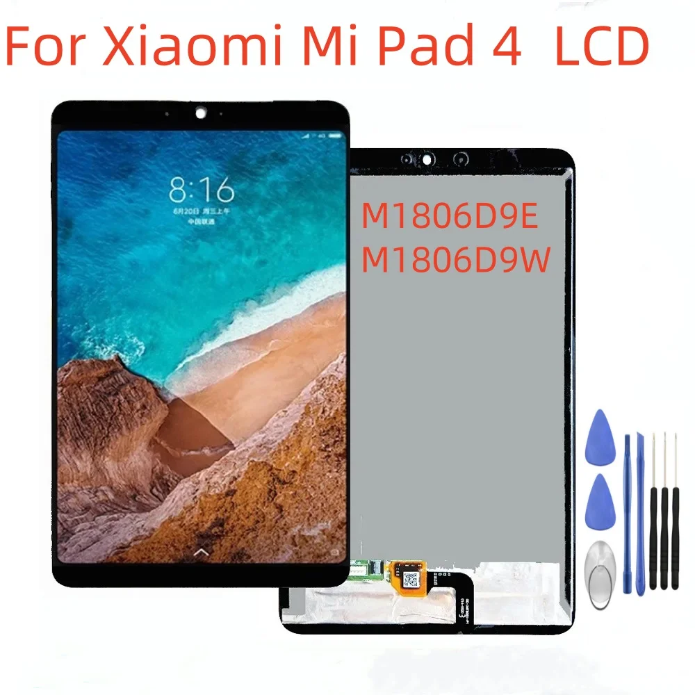 Для Xiaomi Mi Pad 4 MiPad Mipad ЖК-дисплей дигитайзер сенсорного экрана полная сборка экран