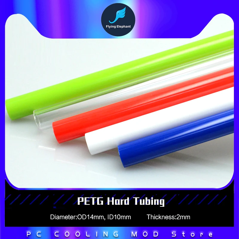 

2 шт., трубки для охлаждения ЦП, 14 мм, 50 см