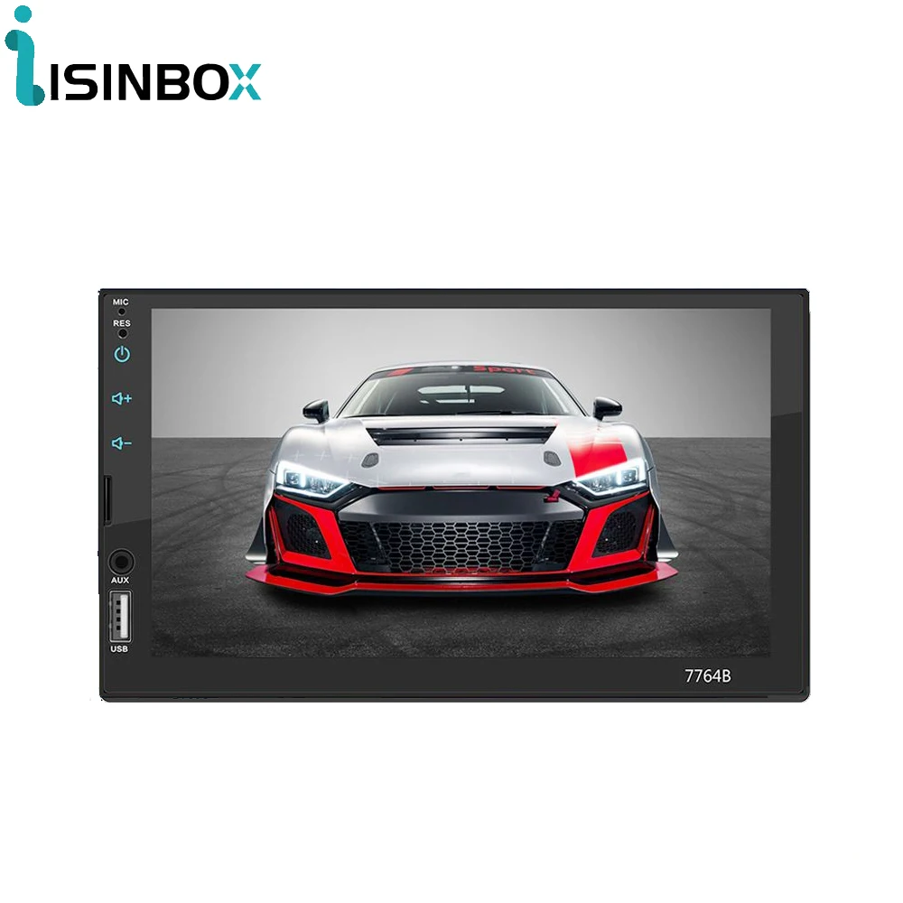

ISINBOX 2 Din Car Radio 7" HD Autoradio Multimedia Player 2DIN Touch Screen Auto Audio Car Stereo MP5 Bluetooth USB TF FM