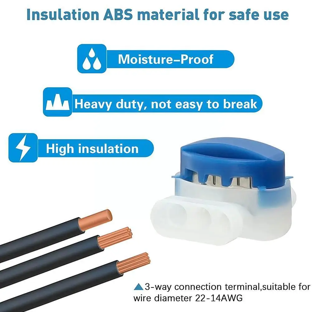 10 шт. водонепроницаемые коннекторы для садовых газонов и косилок |