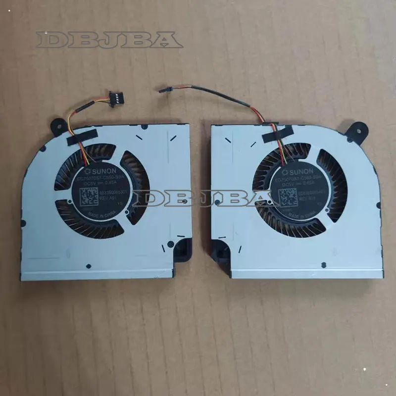 Охлаждающий вентилятор ЦП для ноутбука + графический процессор для Xiaomi MI Redmi G 2020 tm4545EG75070S1-C550-S9A