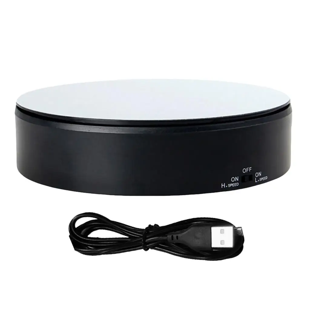 

ABS 360° Rotary Display Holder Stand Turntable Model Toys Jewelry Holder