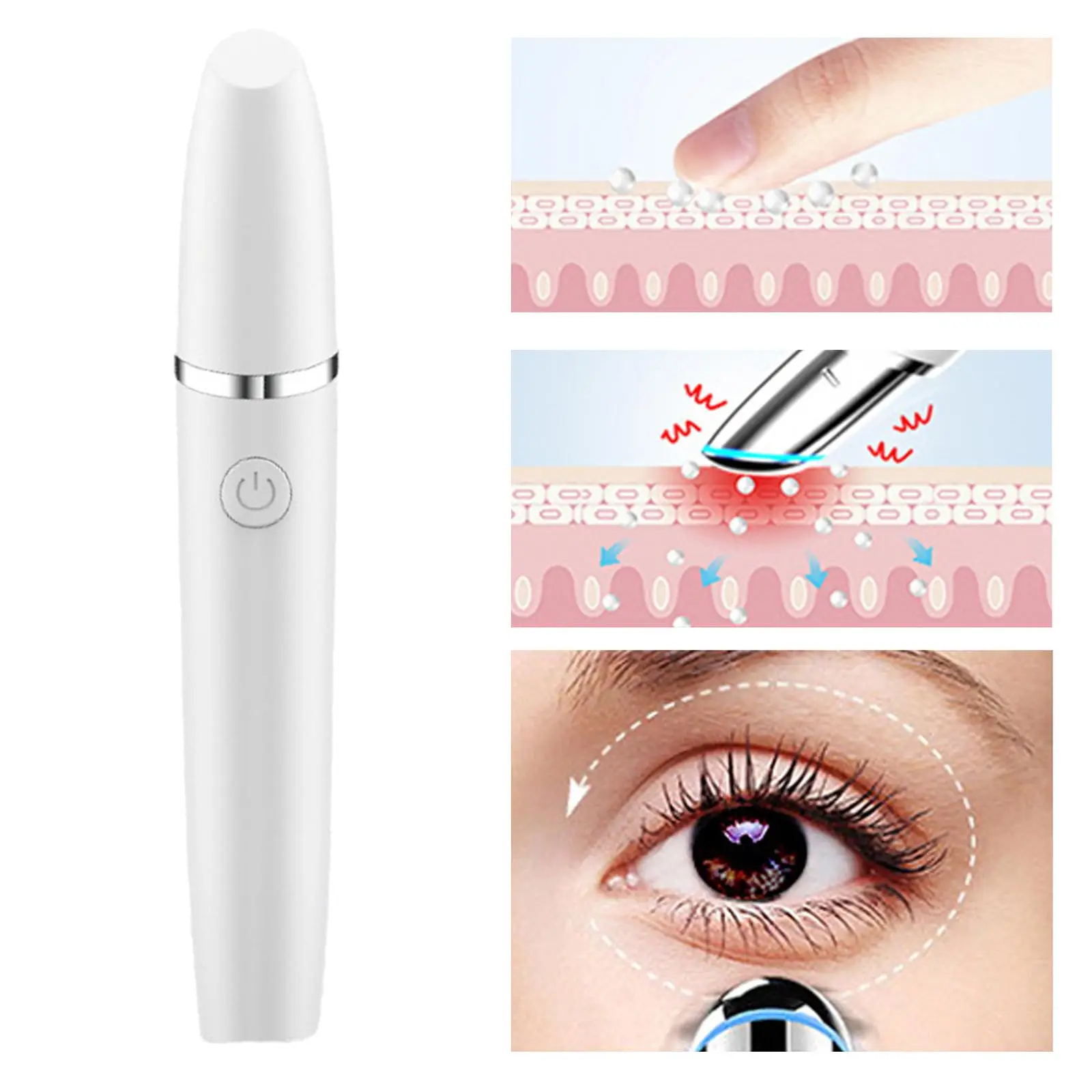 

Cordless Electric Eye Massager Wrinkle Removal Eye for Eye Bags