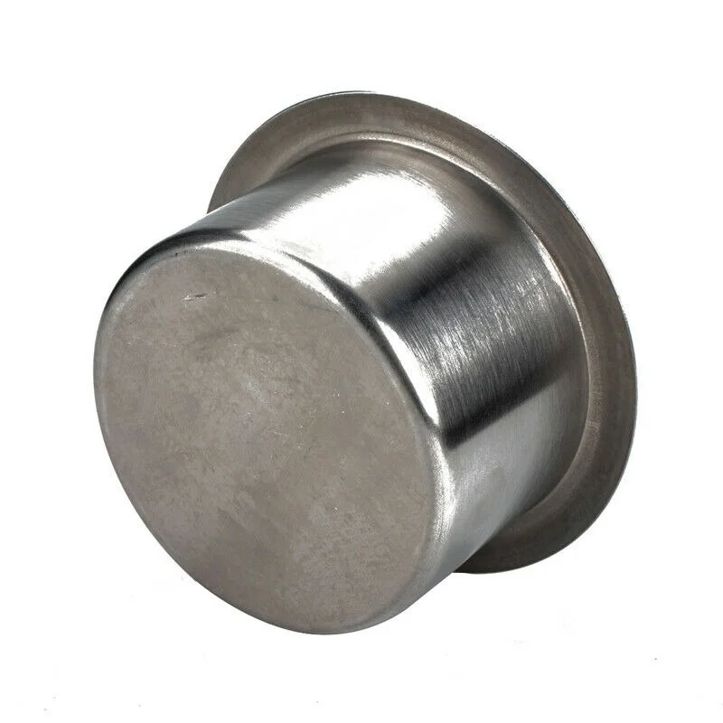 

Stainless Steel Cup Drink Holder Universal For Marine Boat Car RV Truck Trailer
