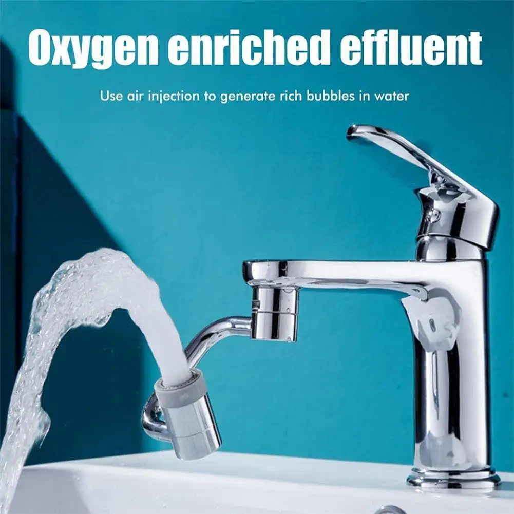 

Универсальный вращающийся на 1080 ° смеситель из нержавеющей стали