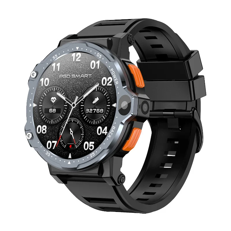 

4G Android Smart Watch Men's SIM Card Mobile Phone Sports Fitness Smart Watch HD Camera GPS Heart Rate Blood Oxygen Monitoring