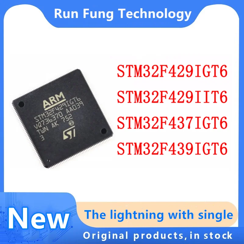 STM32F429IGT6 STM32F429IIT6 STM32F437IGT6 STM32F439IGT6 STM32F429IG STM32F429II STM32F437IG STM32F439IG STM IC MCU чип LQFP176