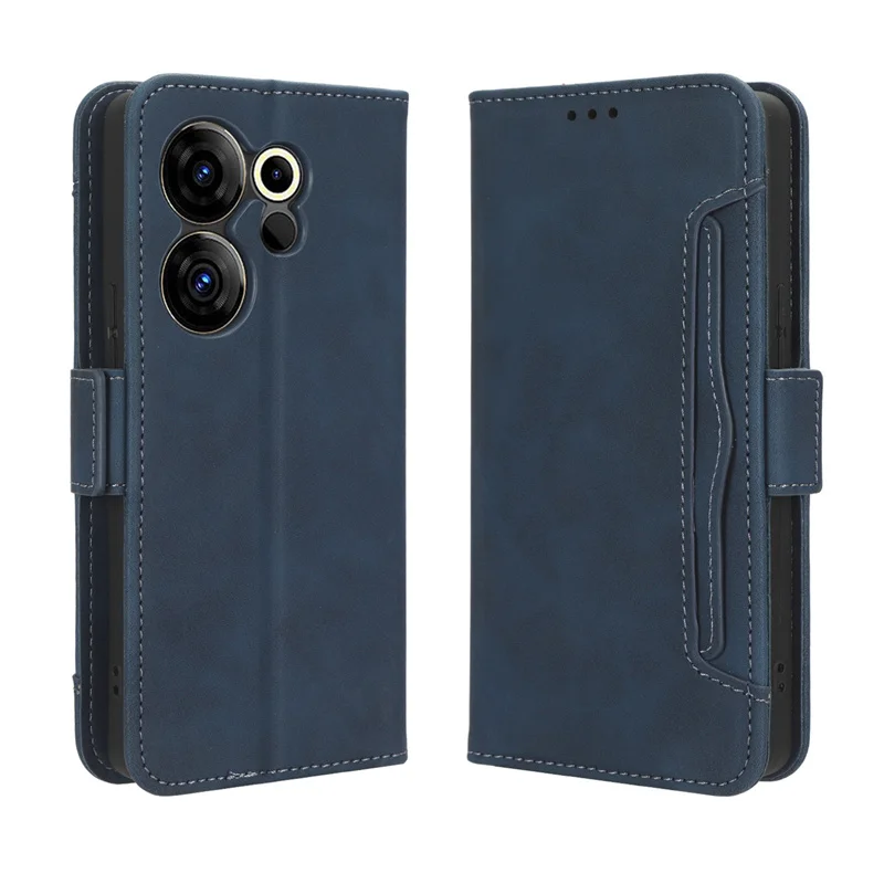 

For Tecno Camon 20 Premier Case Wallet Flip Style Skin Feel Leather Phone Cover For Camon 20 Premier 5G With Separate Card Slot