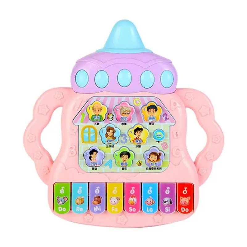 

Детское пианино с музыкальными кнопками, игрушка, Электронный музыкальный инструмент, клавиатура, сенсорное игровое одеяло, Игрушки для раннего развития, подарки для мальчиков и девочек