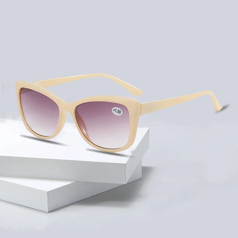 Солнцезащитные очки для чтения с градиентом HD серыми линзами дальнозоркости