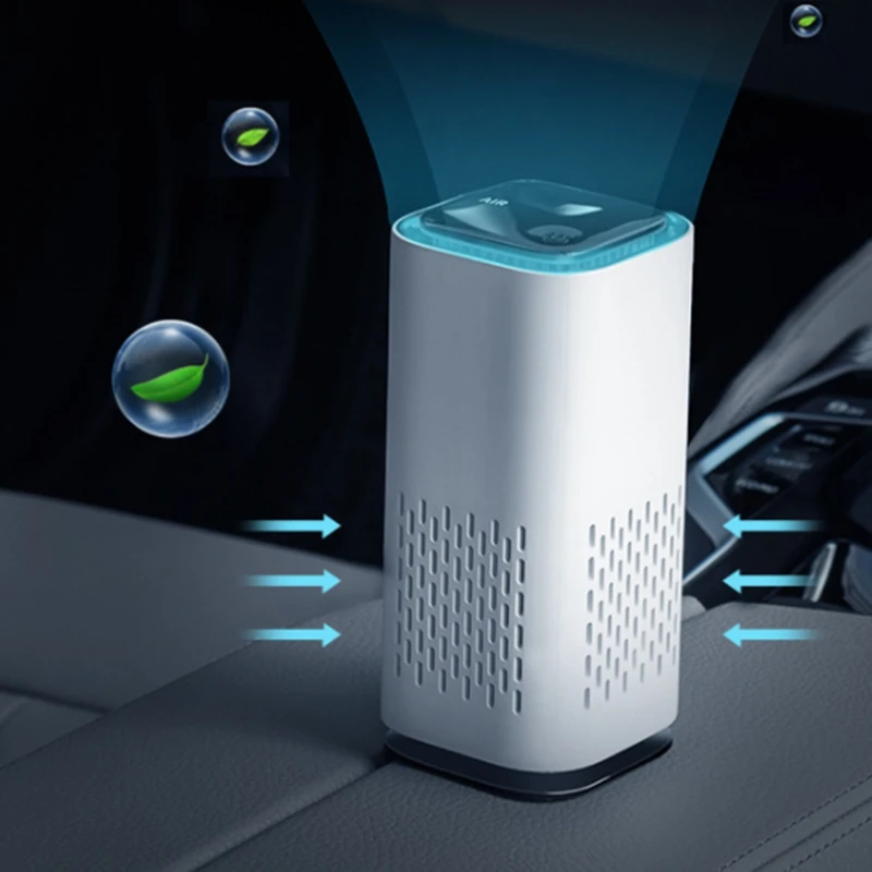 Очиститель воздуха для дома автомобильный ионизатор УФ очиститель HEPA фильтр