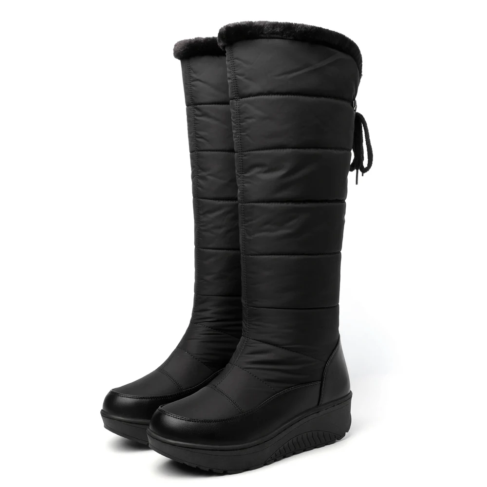 2022 Новинкаженские зимние высокие ботинкикомфортные женские дутики сапоги на