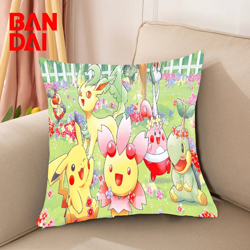 

Декоративные ранние Чехлы для дивана Pikachu, чехол для подушки, подушки с покемоном, Детские наволочки для сна в кровати
