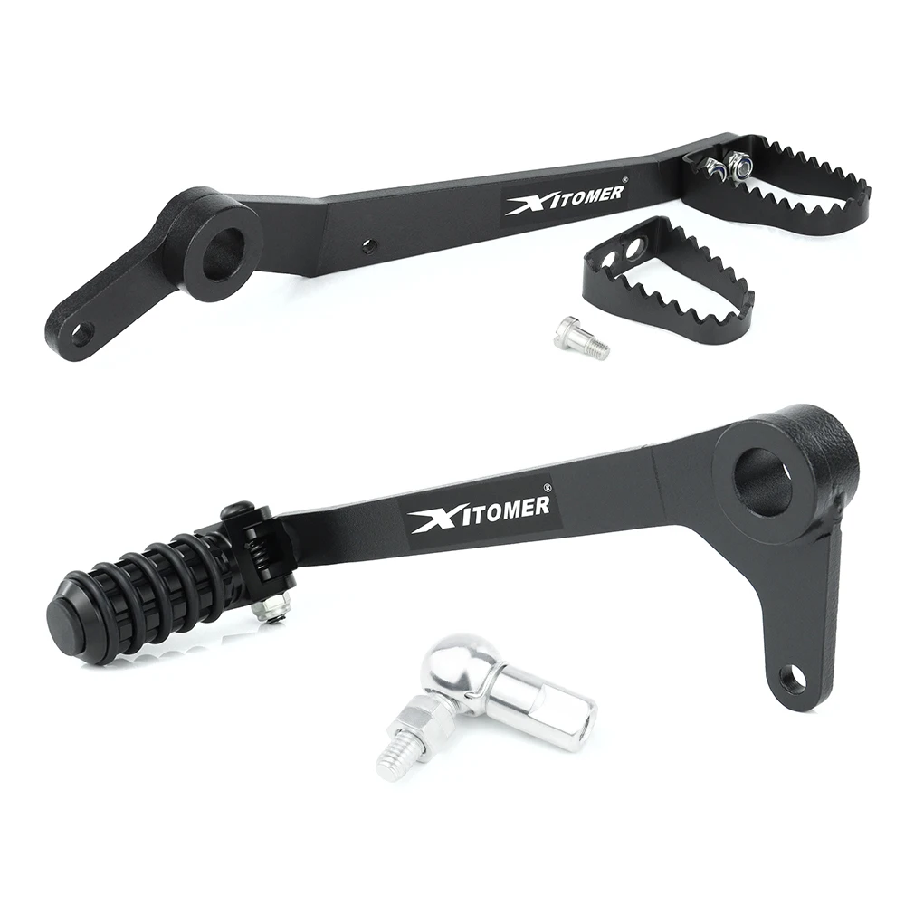 Для Honda XL 1000 Varadero 2003-2008 2009 2010 2011 XL1000 мотоциклетный стальной складной рычаг педали тормоза, рычаг переключения передач