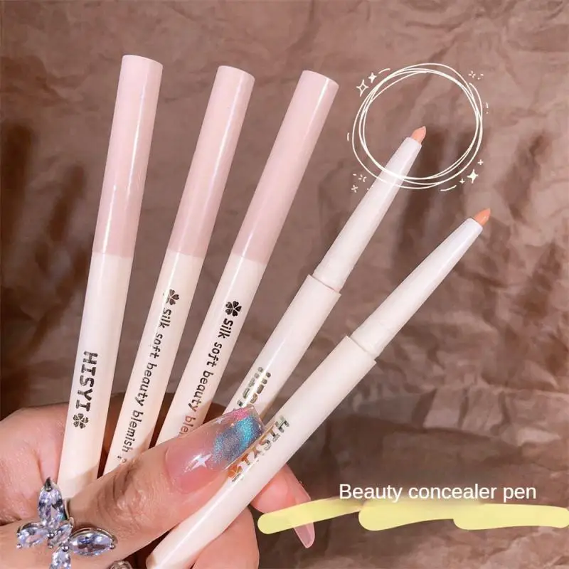 

Concealer Pencil Waterproof Coverage Spot Dark Circles Natural Invisible Pores Face Repair Lip Liner Face Makeup