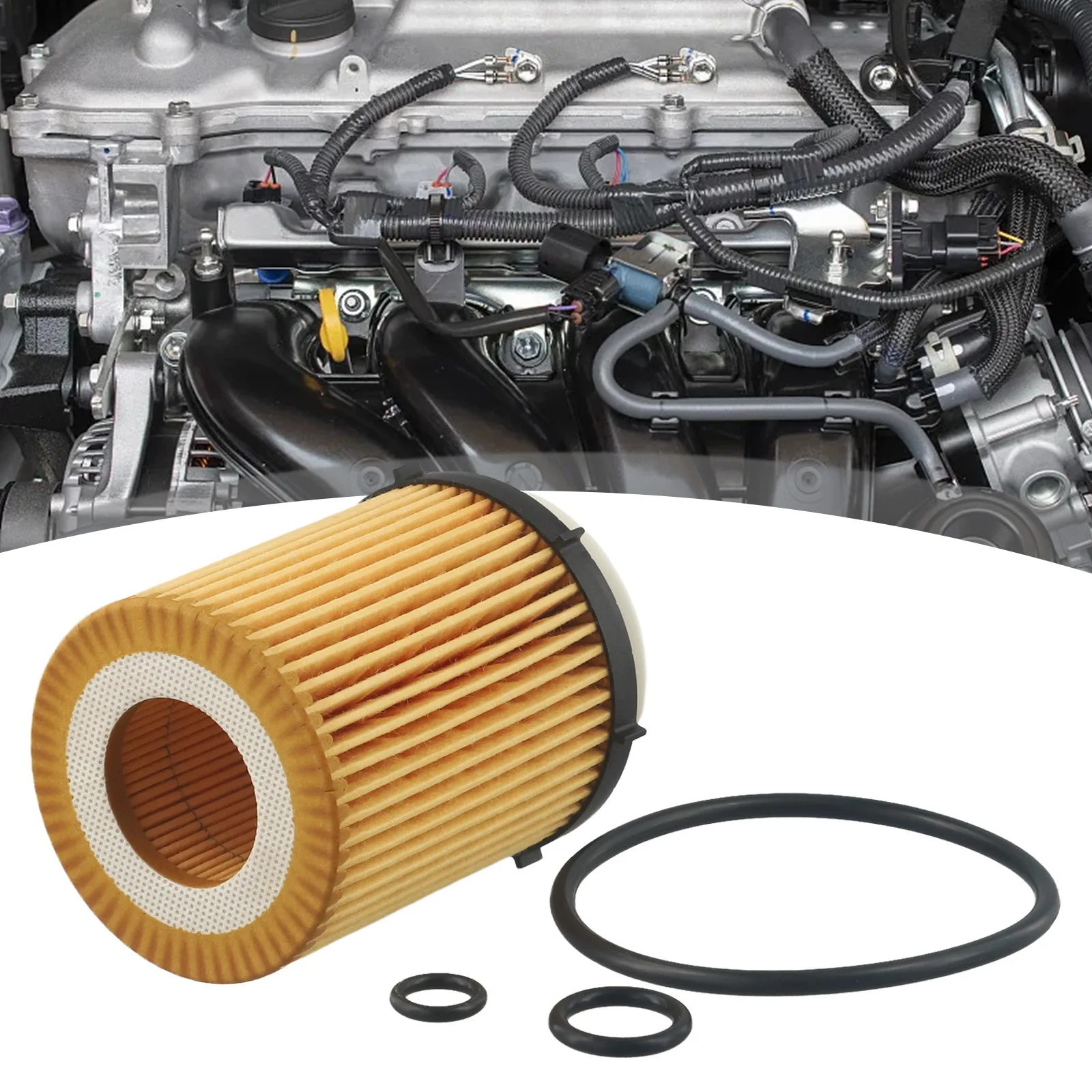 Комплект масляного фильтра двигателя автомобиля для Mercedes-Benz GLB250 C300 A220 GLA250 GLC300