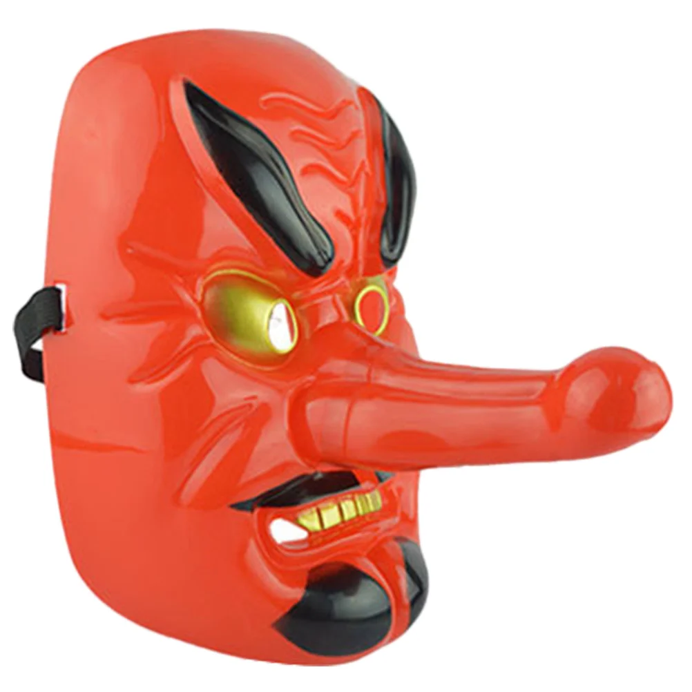 Японская драматическая маска костюм на Хэллоуин маски самурая маскарад Тингвин