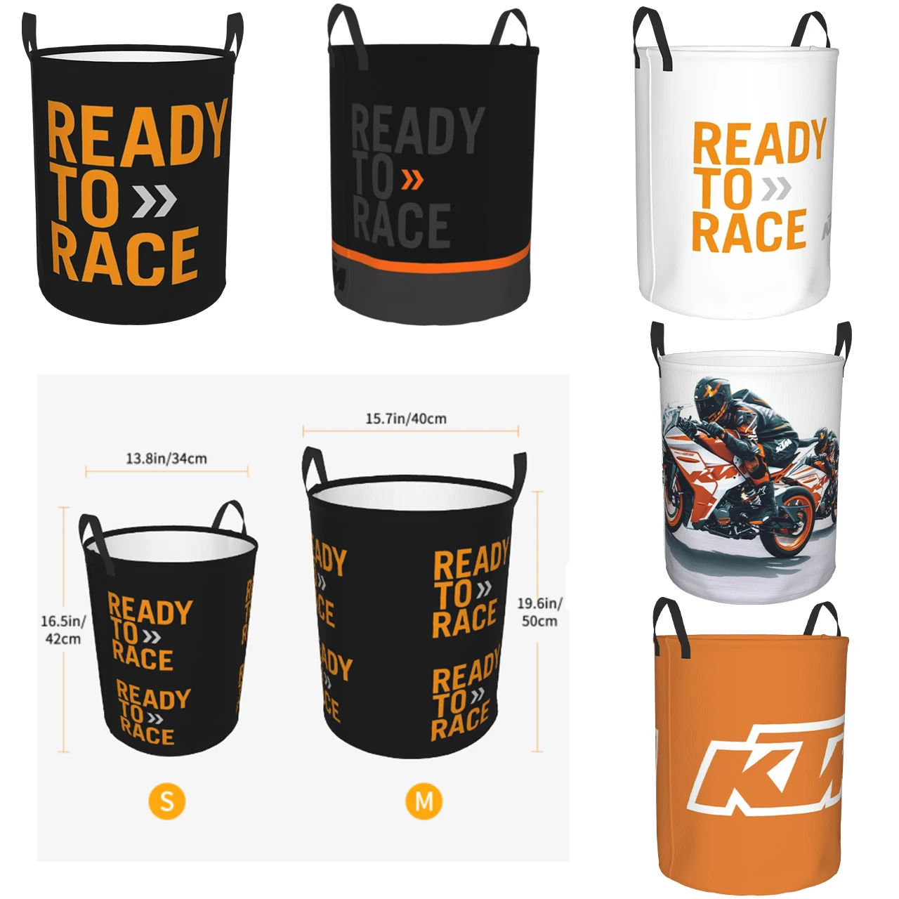 

Корзина для грязного белья Ready to Race, Складная Большая водонепроницаемая корзина для хранения одежды, игрушек, мелочей, корзина для белья для детей