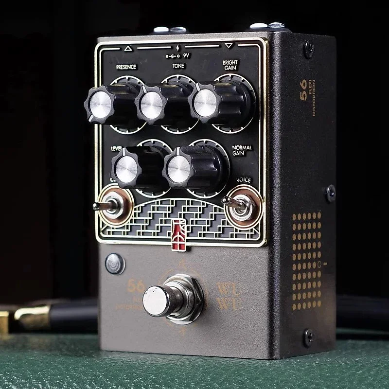 Педаль Gervana Wuwu Plexi Distortion, 3-режимная педаль эффектов для гитары с ручной проводкой искажений (art.: 3920d478a53cc) - 3920d478a53cc