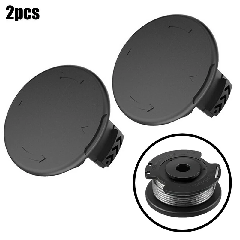 

2PCS Grass Trimmer Spool Covers Spool Caps String Trimmer Parts for EasyGrassCut Lawn Mower Garden Power Tools Parts