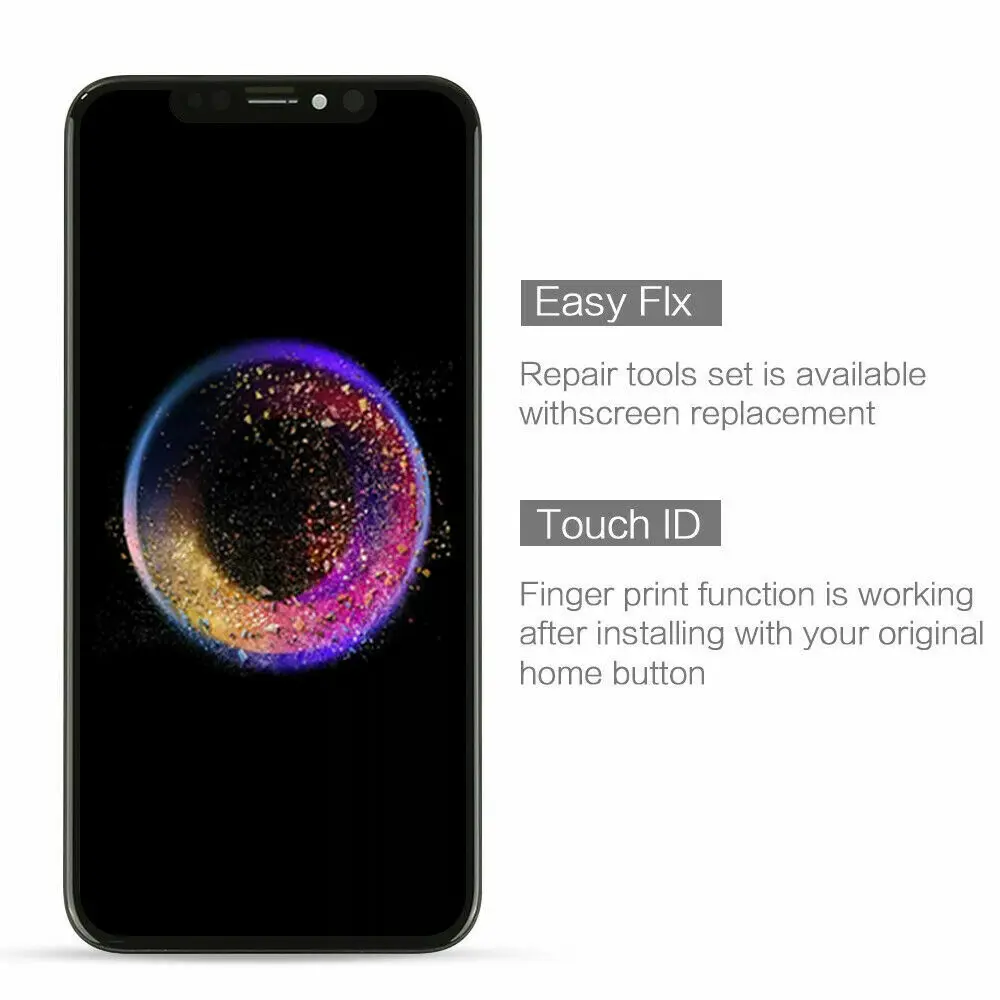 OLED Pantalla для iphone XR ЖК-дисплей сенсорный экран дигитайзер сборка iPhone ЖК замена