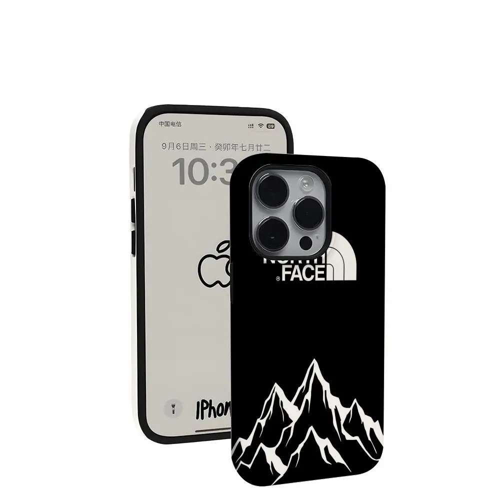 Чехол для телефона TNF T-The North F-Face для iPhone 18 17 16 15 14 13 12 11 Pro Max X XR XSMax Plus, глянцевая пленка, жесткий чехол из поликарбоната. (art.: 3920dcfe37299) - 3920dcfe37299