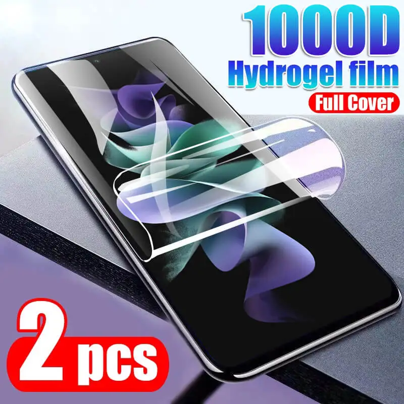 

2 шт., Гидрогелевая Защитная пленка для Samsung Galaxy Z Flip 4