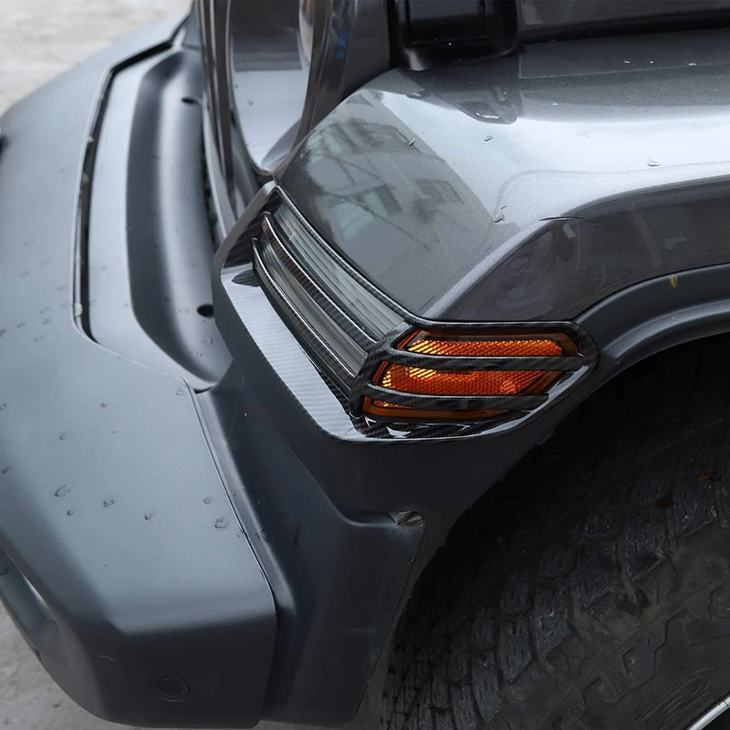 Автомобильная накладка на колесо для Jeep Wrangler JL JT Gladiator 2018-2020 Carbon