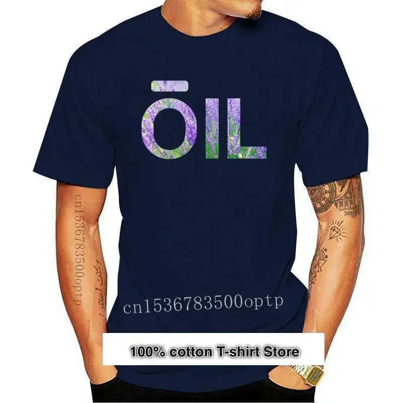 

Camiseta de aceite de lavanda para mujer, дизайн aceites esenciales, Doterra, negro o gris, nueva
