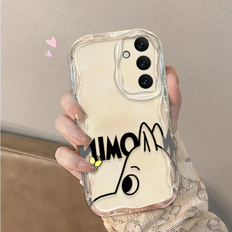 Фото Милый чехол M-Moomins для Samsung Galaxy A54 A05 A05S A34 A24 A14 A04S A73 A53 A33 A23 A13 A72 A52 A52S A32 A71 A51 A21S A17 A07 №4