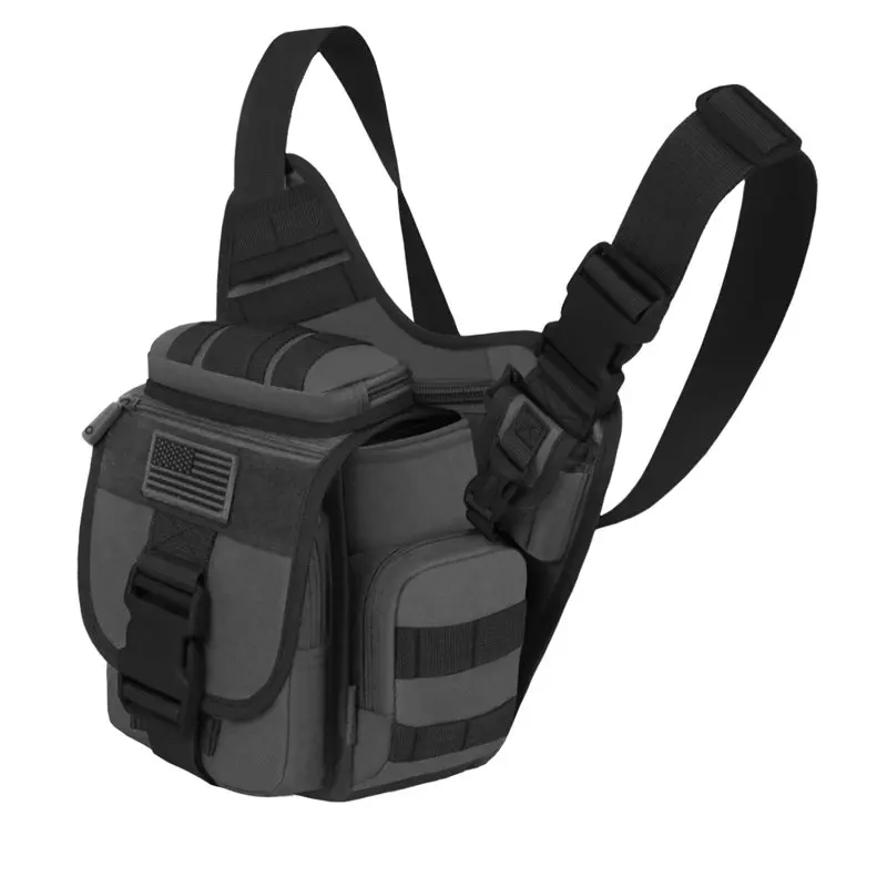 Tactical Shoulder Sling Trail Pack - Tan