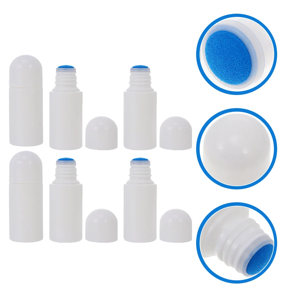 

Bottles Bottle Sponge Applicator Liniment Liquid Travel Deodorant Container Head Sub Care Empty Refillable Lotion Storage Hair