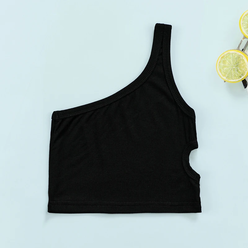 FOCUSNORM 3 цвета Летние Повседневные детские жилеты для девочек топы одежда