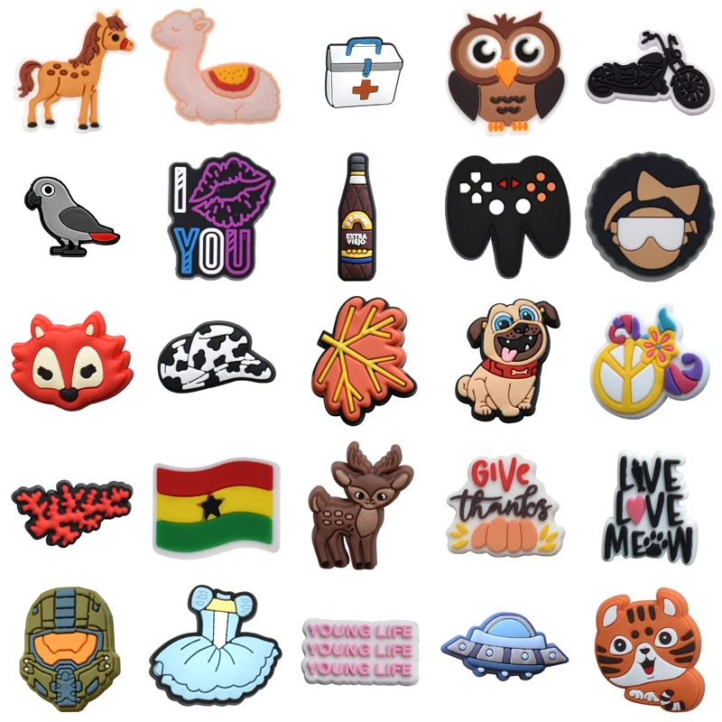 

Wholesale Bulk Para Pins Kids Boy Women Charm Men Shoes Accessories Shoe Charms Girl Gifts Decorations for Crocs Packs Set Jeans