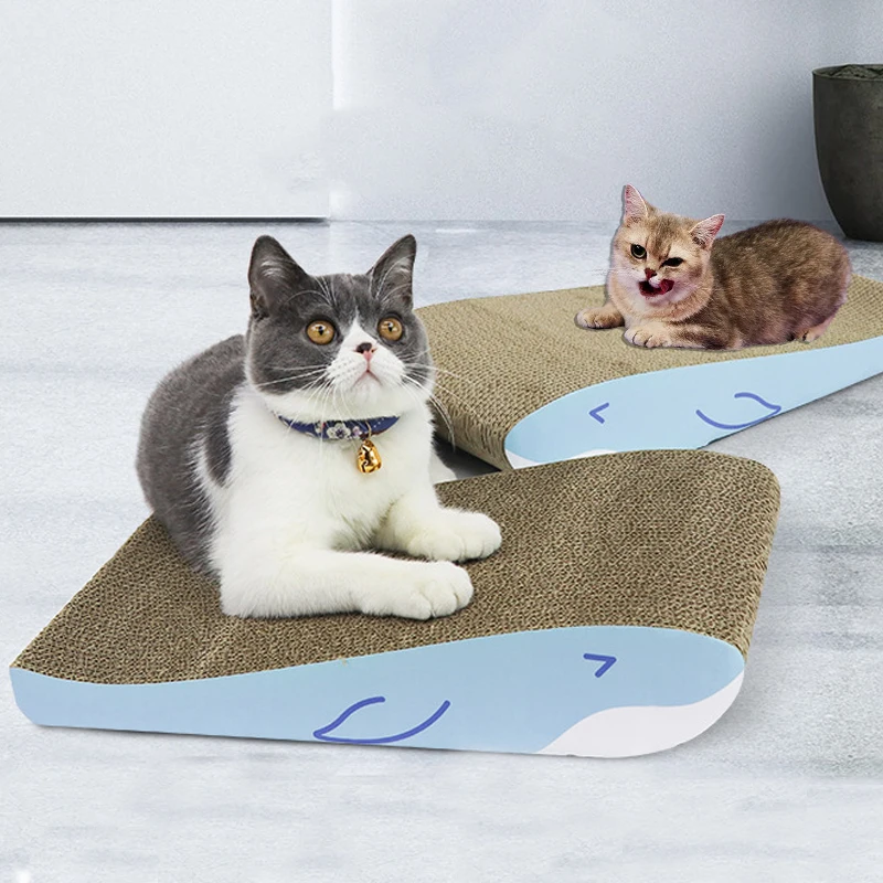 

Cat Scraper Bed for Cat Toy Wear-resistant Nail Scraper Mat Grinder Corrugated Paper Scratcher Cardboard Cats Bed Pet Products