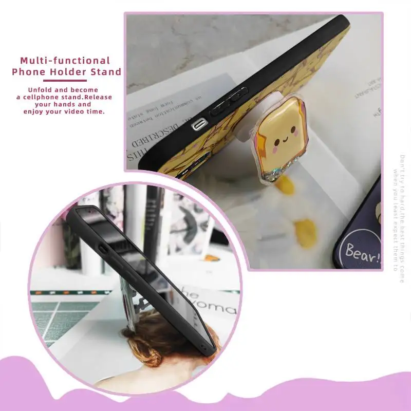 Чехол для телефона из ТПУ с зыбучим песком Fujitsu A401FC/RakuRaku A401FC/MR01