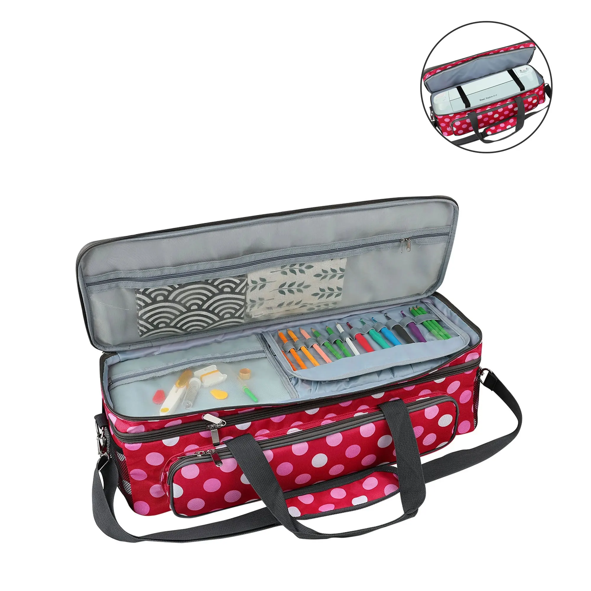 

Складная дорожная сумка-тоут, легкий фонарь для силуэта, для Cricut Explore Air 2, режущий аппарат